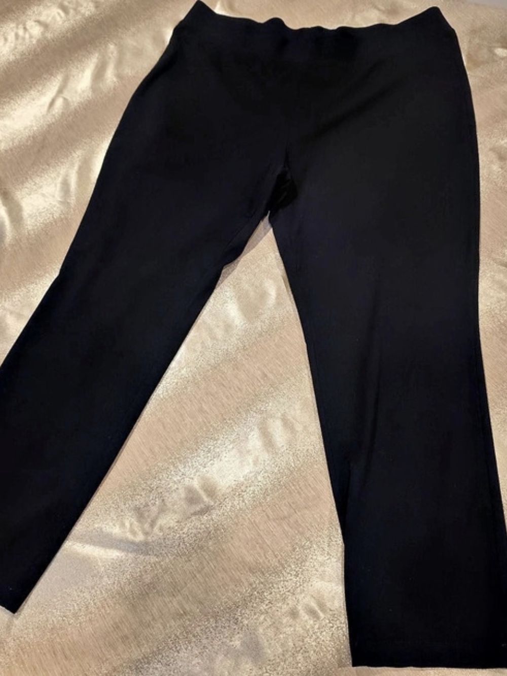 Dalla Black Straight Leg Pants Size XL (16) Like New